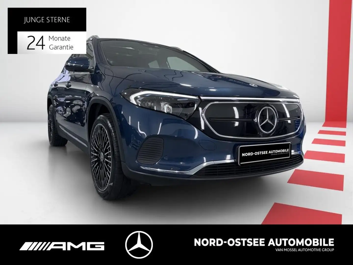 Mercedes-Benz EQA 250 PROGRESSIVE PANO 360° SHZ DISTRO LED Bleu - 2