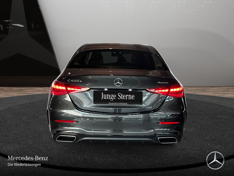 Mercedes-Benz C 400 e 4M AMG+NIGHT+PANO+360+BURMESTER+SITZKLIMA — photo 9