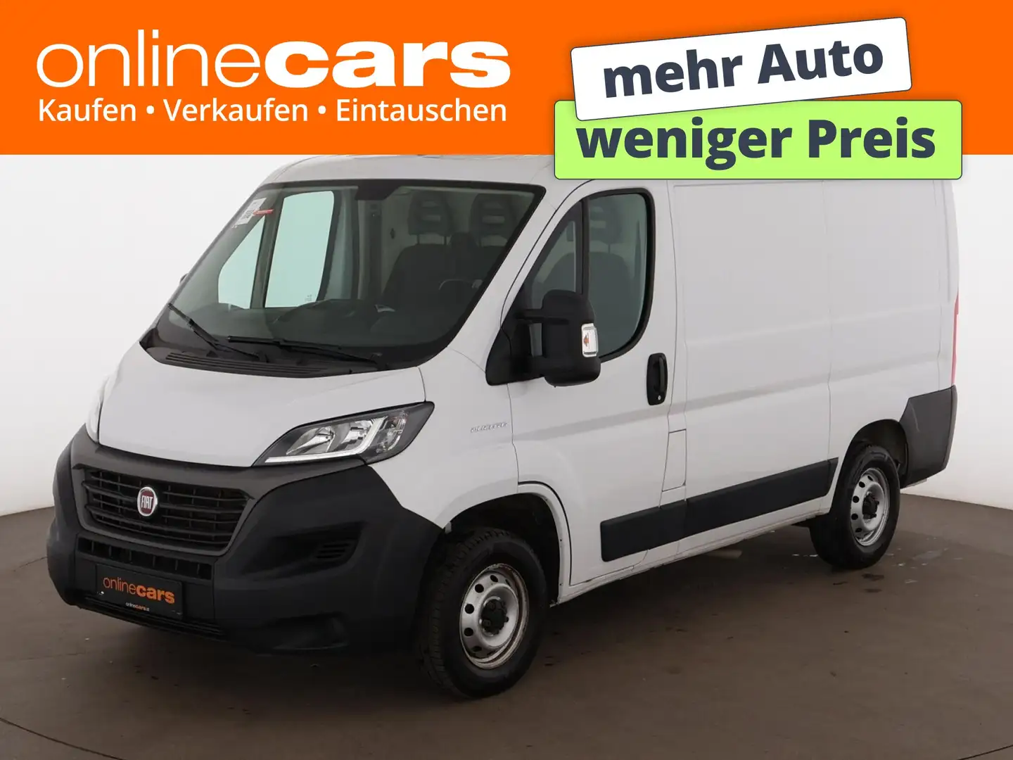 Fiat Ducato Kasten 120 Multijet AHK R-CAM NAVI TEMP Weiß - 1