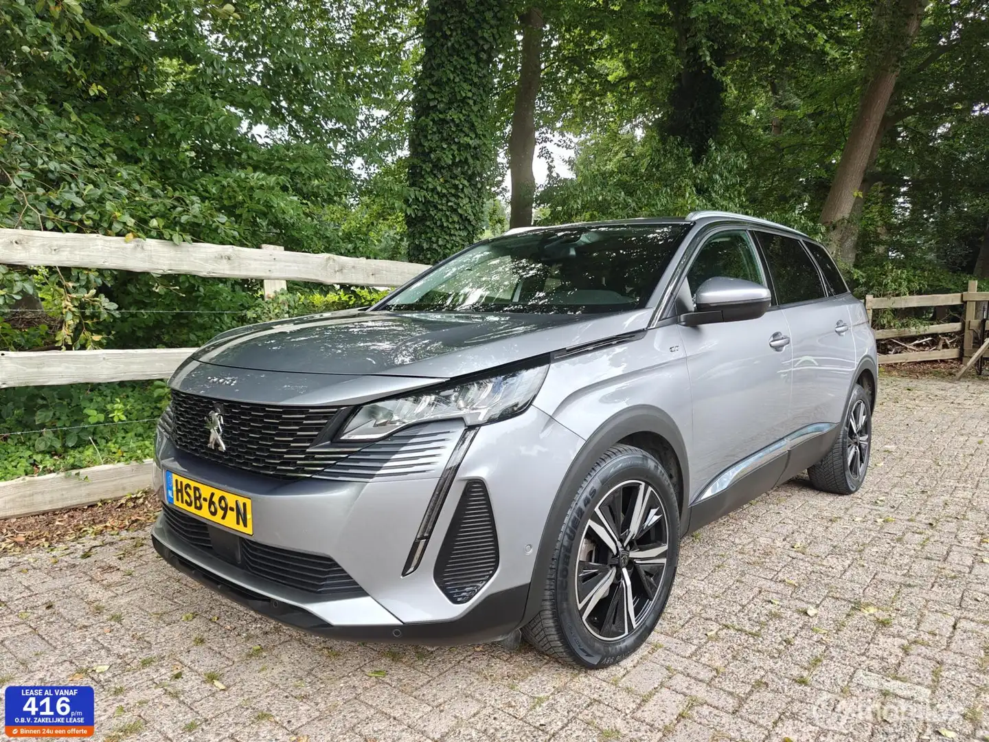 Peugeot 5008 1.2 131PK Automaat Allure|LED|7Pers.|Adapt.cruise| Grijs - 1