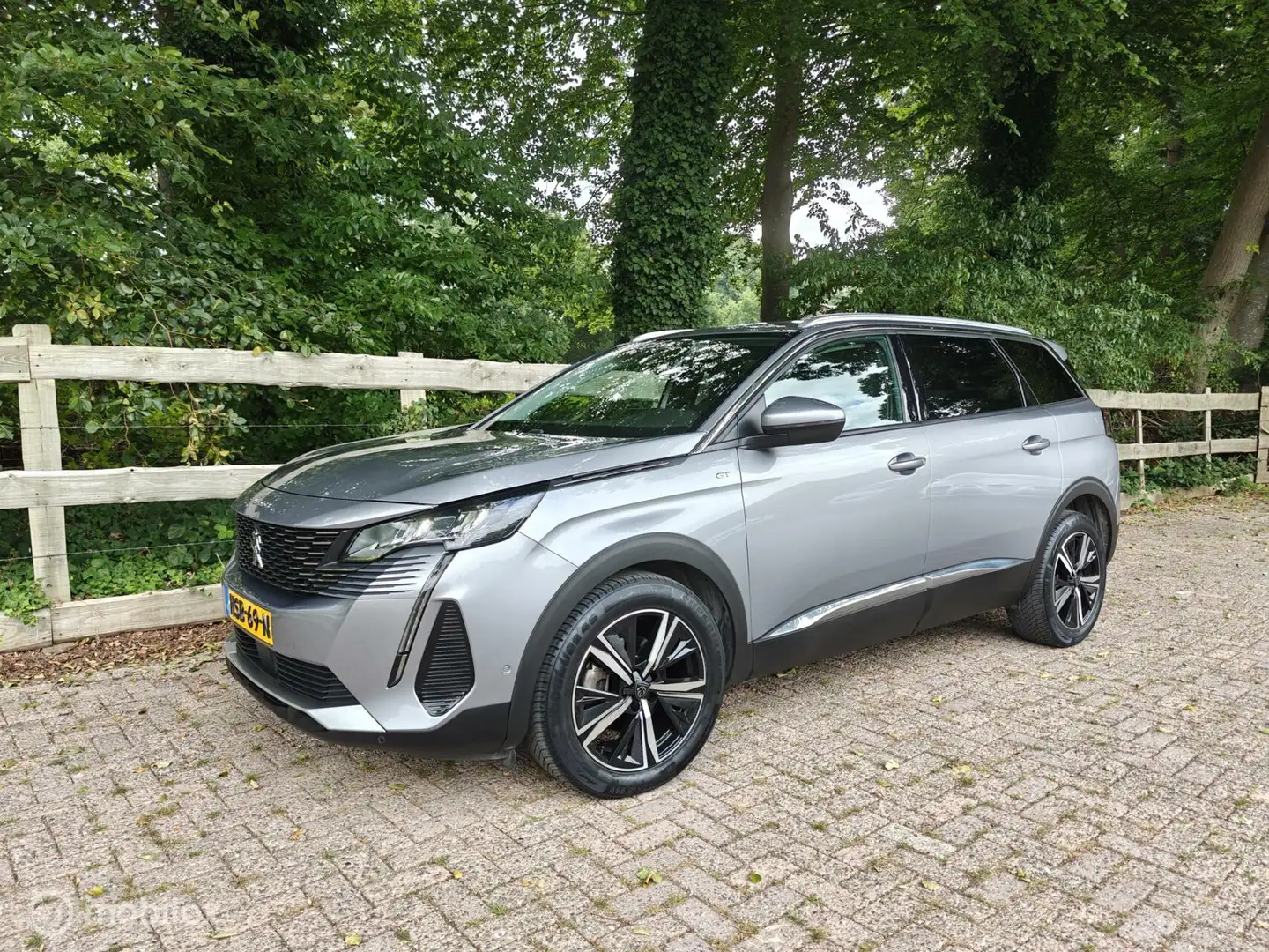 Peugeot 5008 1.2 131PK Automaat Allure|LED|7Pers.|Adapt.cruise| Grijs - 2
