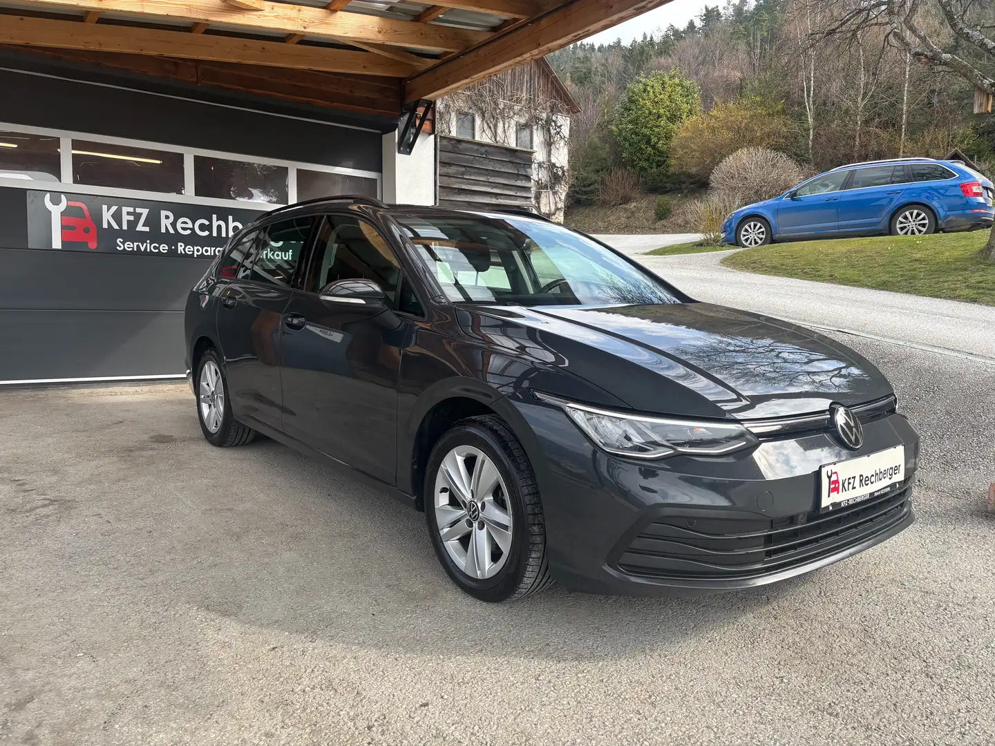 Volkswagen Golf Variant NETTO EXPORT 14900€ LED SHZ NAVI APP MULTI ACC Grau - 1
