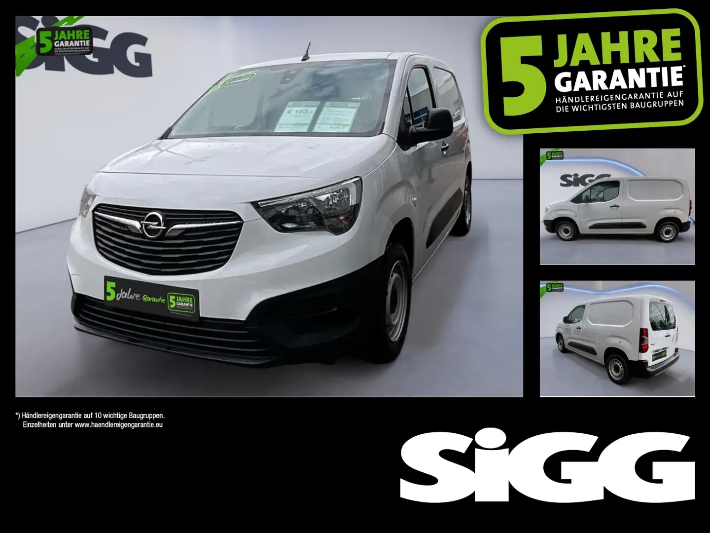 Opel Combo Cargo 1.5 D Edition Carplay Holzboden Weiß - 1