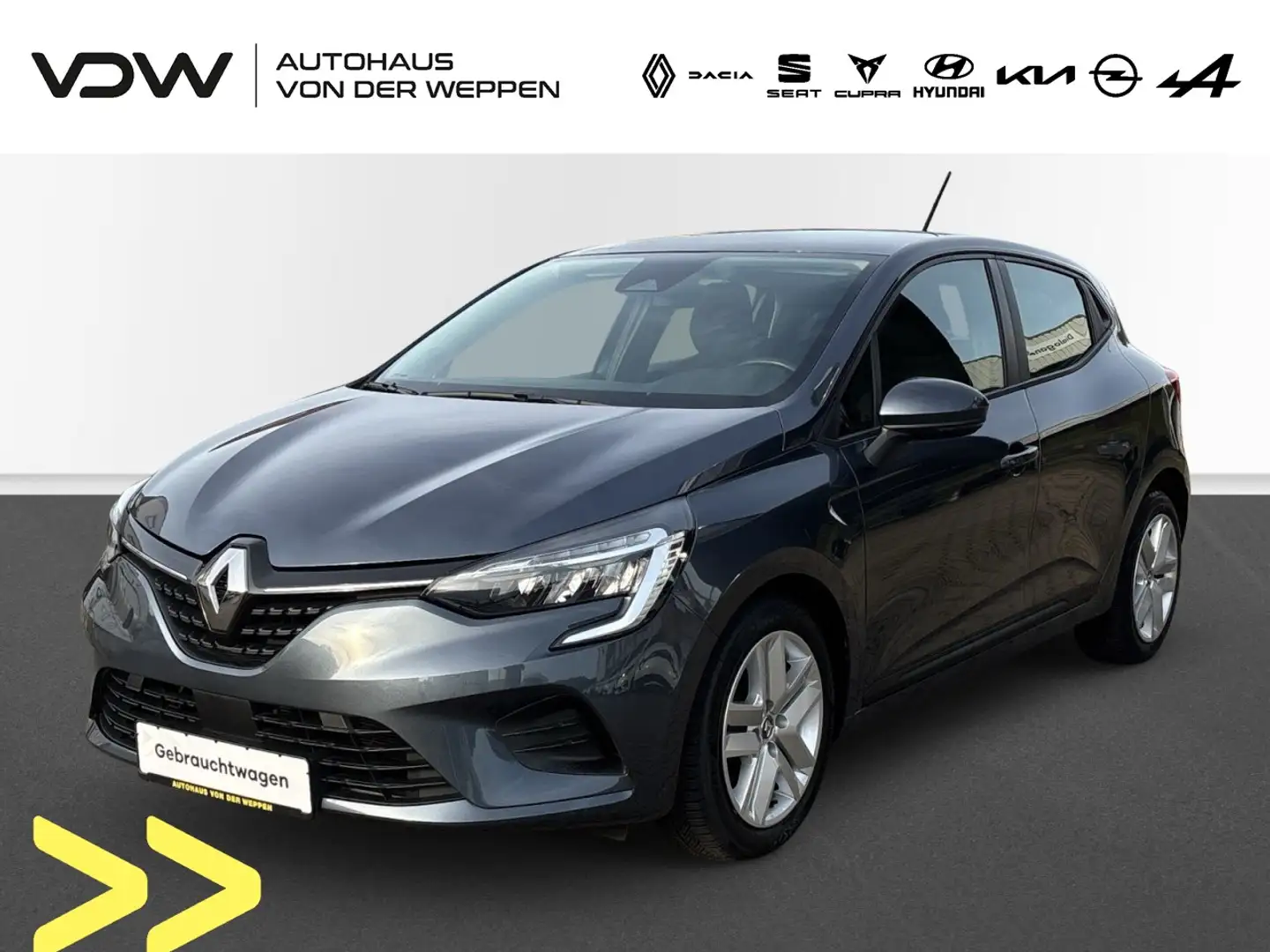 Renault Clio V Zen Sitzheizung Bluetooth Tempomat Klima Grau - 1