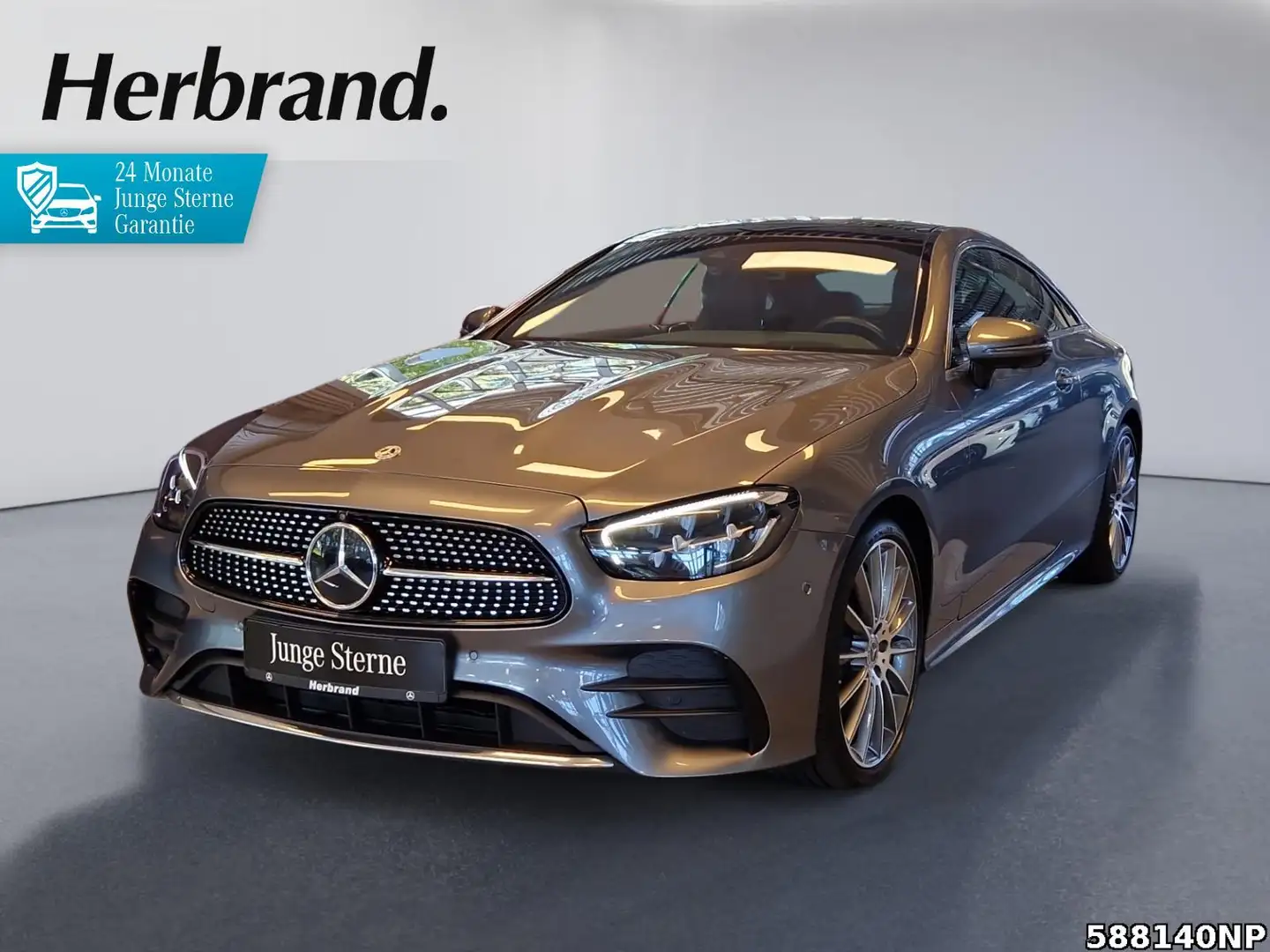 Mercedes-Benz E 400 d 4matic Coupé AMG  Pano HUD Burmester LED Gris - 1