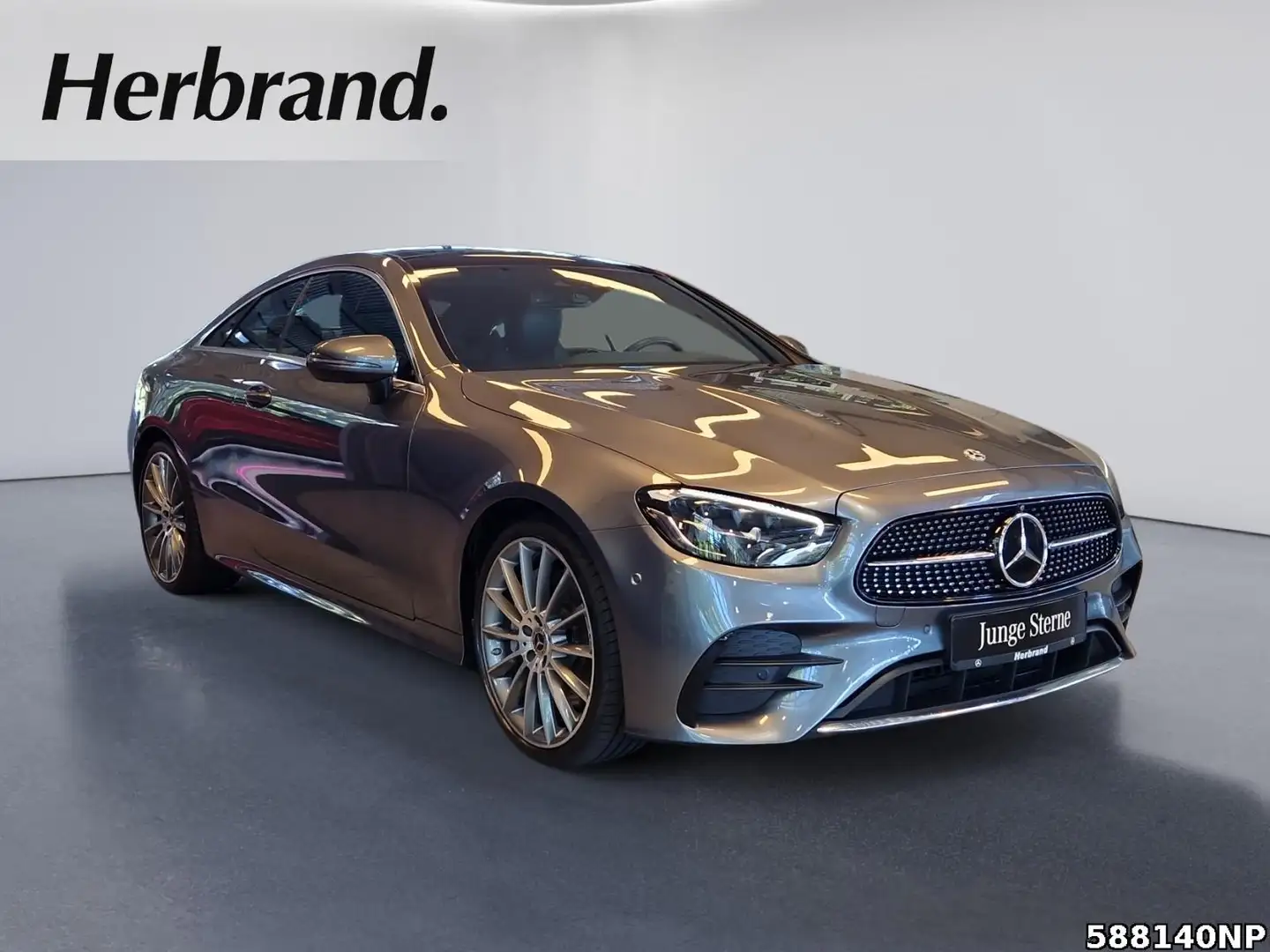 Mercedes-Benz E 400 d 4matic Coupé AMG  Pano HUD Burmester LED Gris - 2