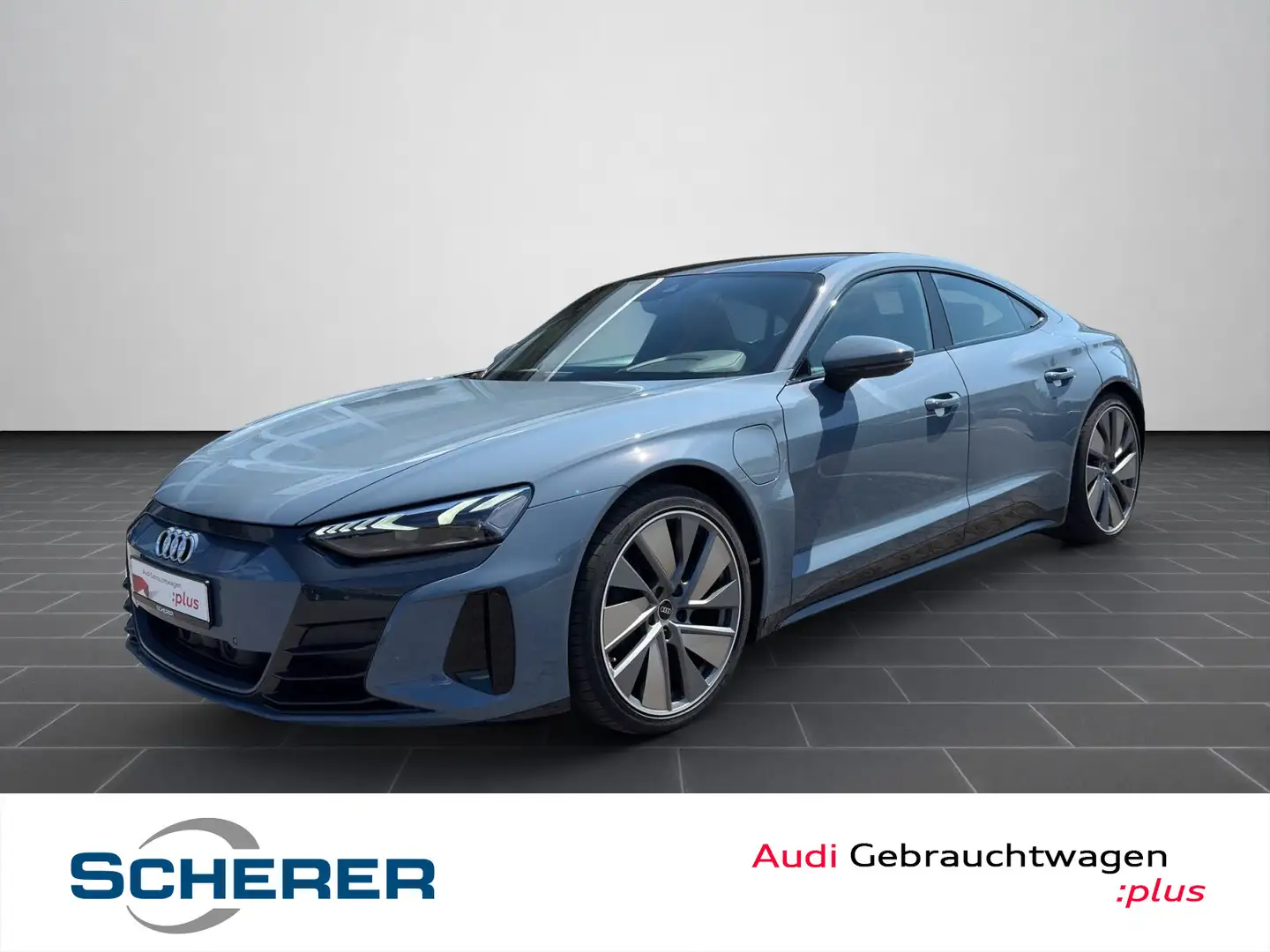 Audi e-tron GT e-tron GT 350kW LEDER SPORTSI.-PRO LUFT RFK Gris - 1