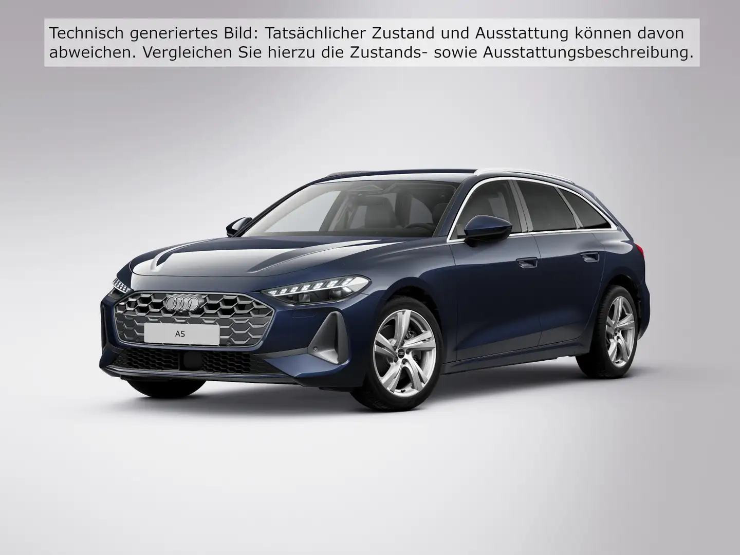 Audi A5 150 KW q. S-Tronic, LED, AHK, RFK, ACC, Blau - 2