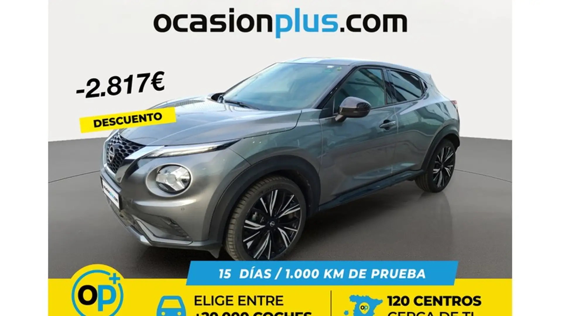 Nissan Juke 1.0 DIG-T N-Design Black 4x2 114 Gris - 1