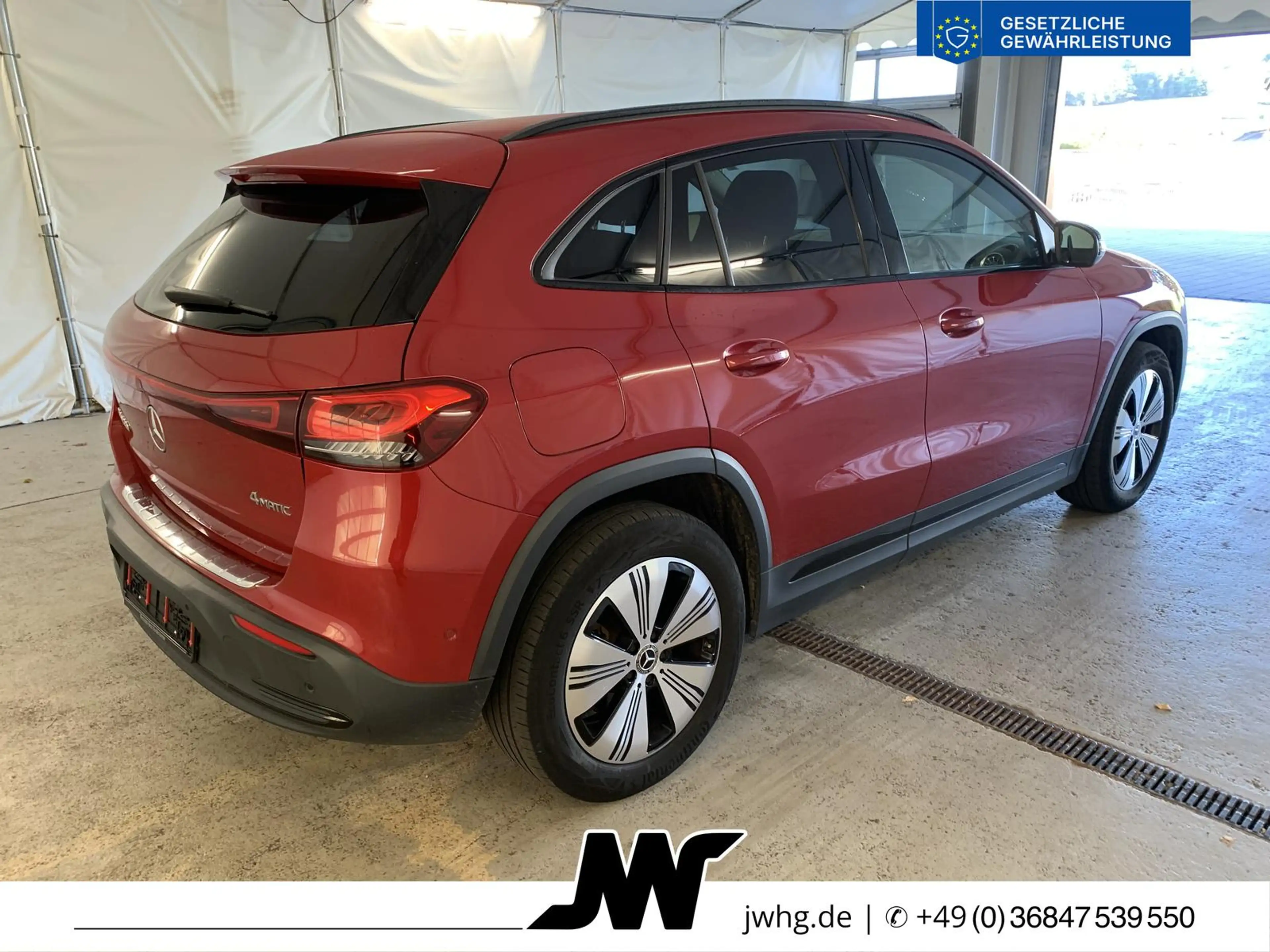 Mercedes-Benz EQA 300 4M Progressive Widescr 360K Distr+Memory — photo 6