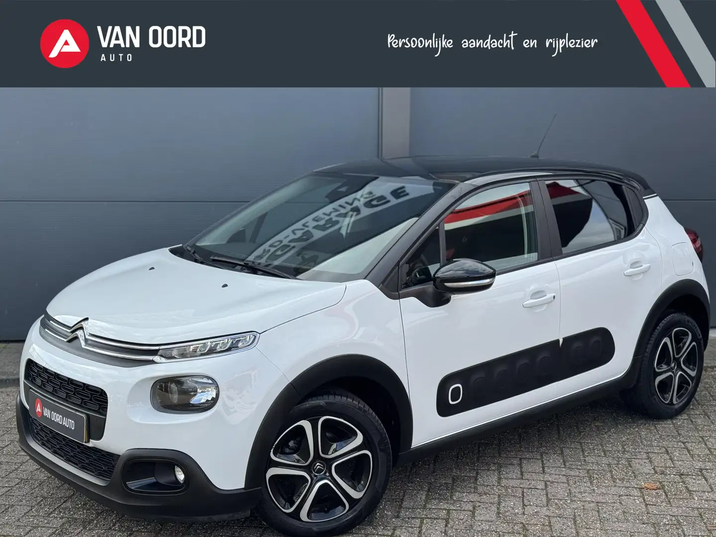 Citroen C3 1.2 PureTech Feel / 100 % Onderhoud / 1e Eigenaar Wit - 1