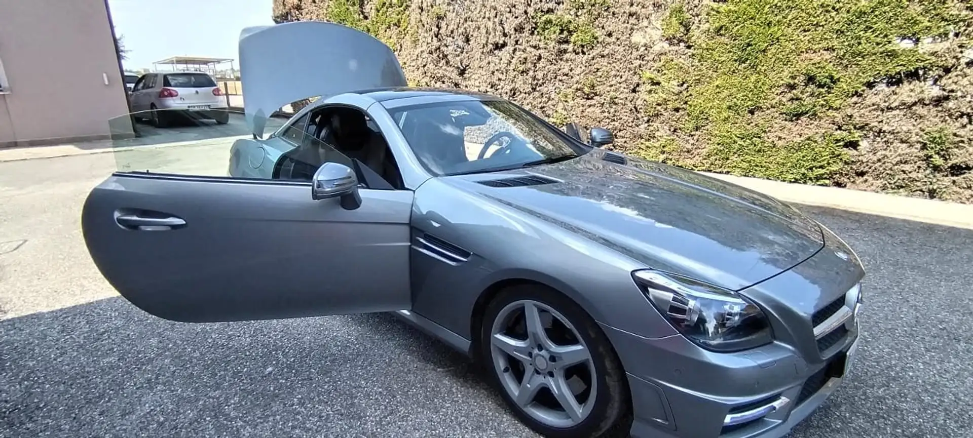 Mercedes-Benz SLK 200 PREMIUM AMG BLUE EFFICIENCY Grigio - 2