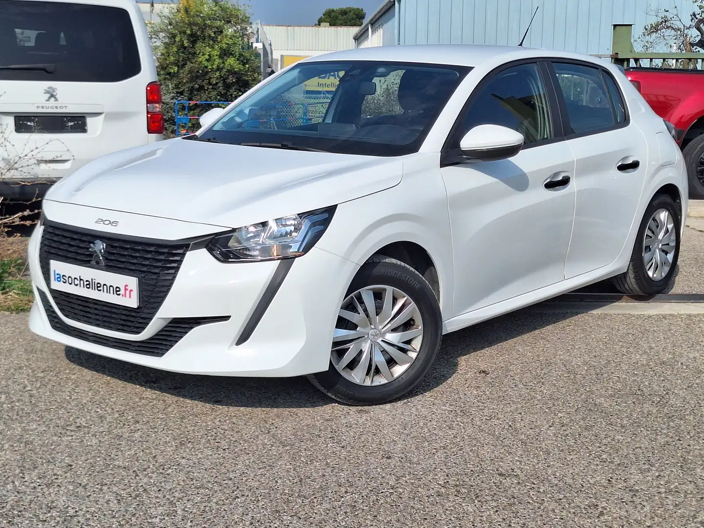 Peugeot 208 BLUEHDI 100 S\u0026amp;S BVM6 ACTIVE BUSINESS R Blanc - 2