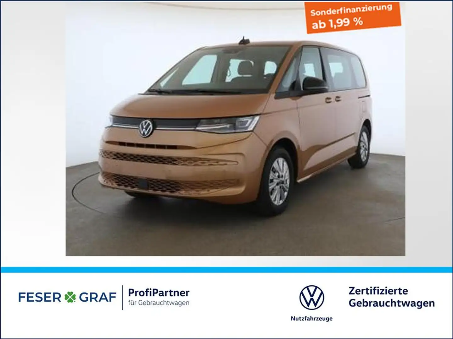 Volkswagen T7 Multivan 2.0TDI Life DSG 7Sitze AHK LED-Matrix Panoram Bronze - 1