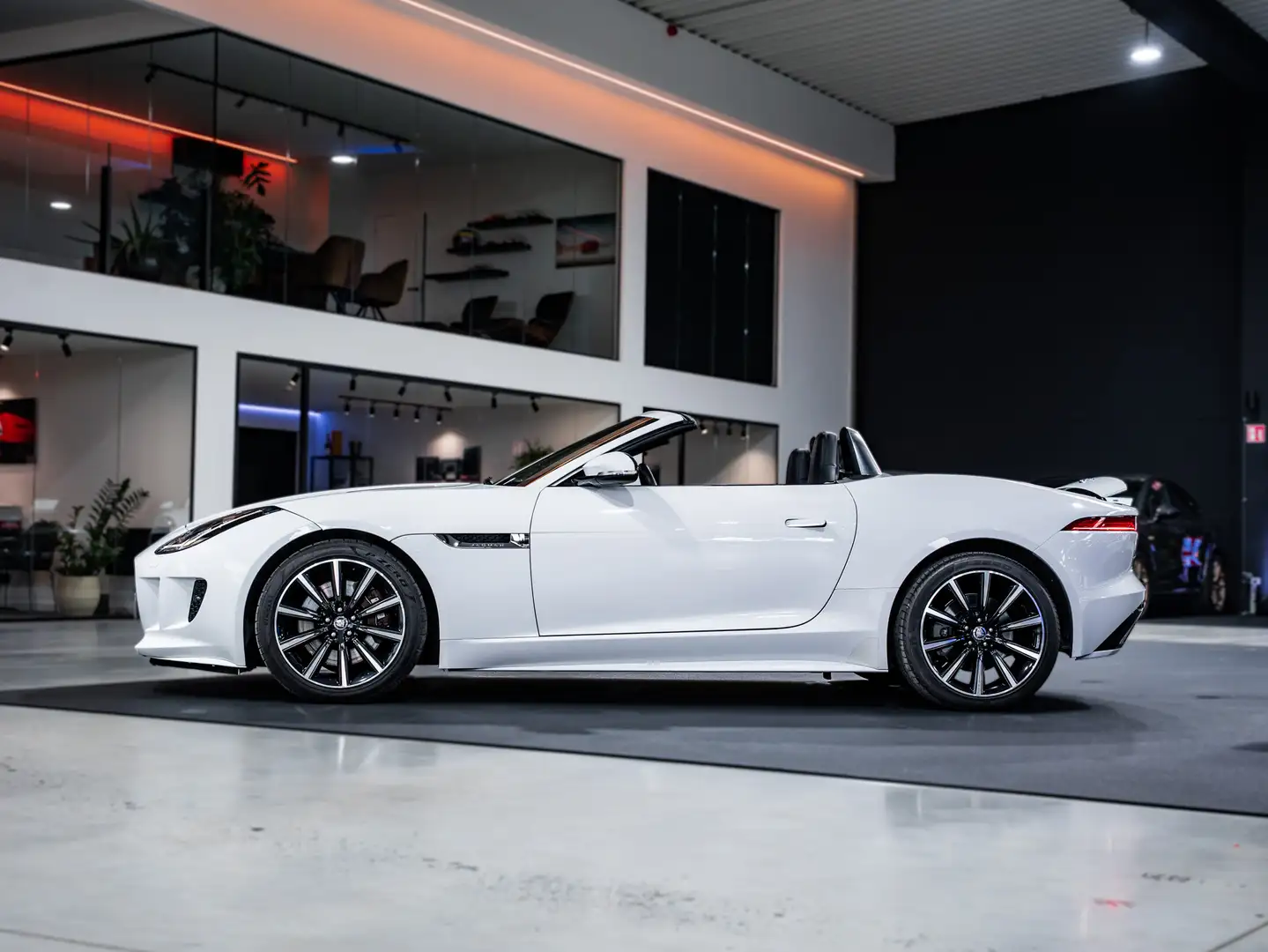 Jaguar F-Type Cabrio 3.0 V6 - Full Service History - Polaris Wit Weiß - 2