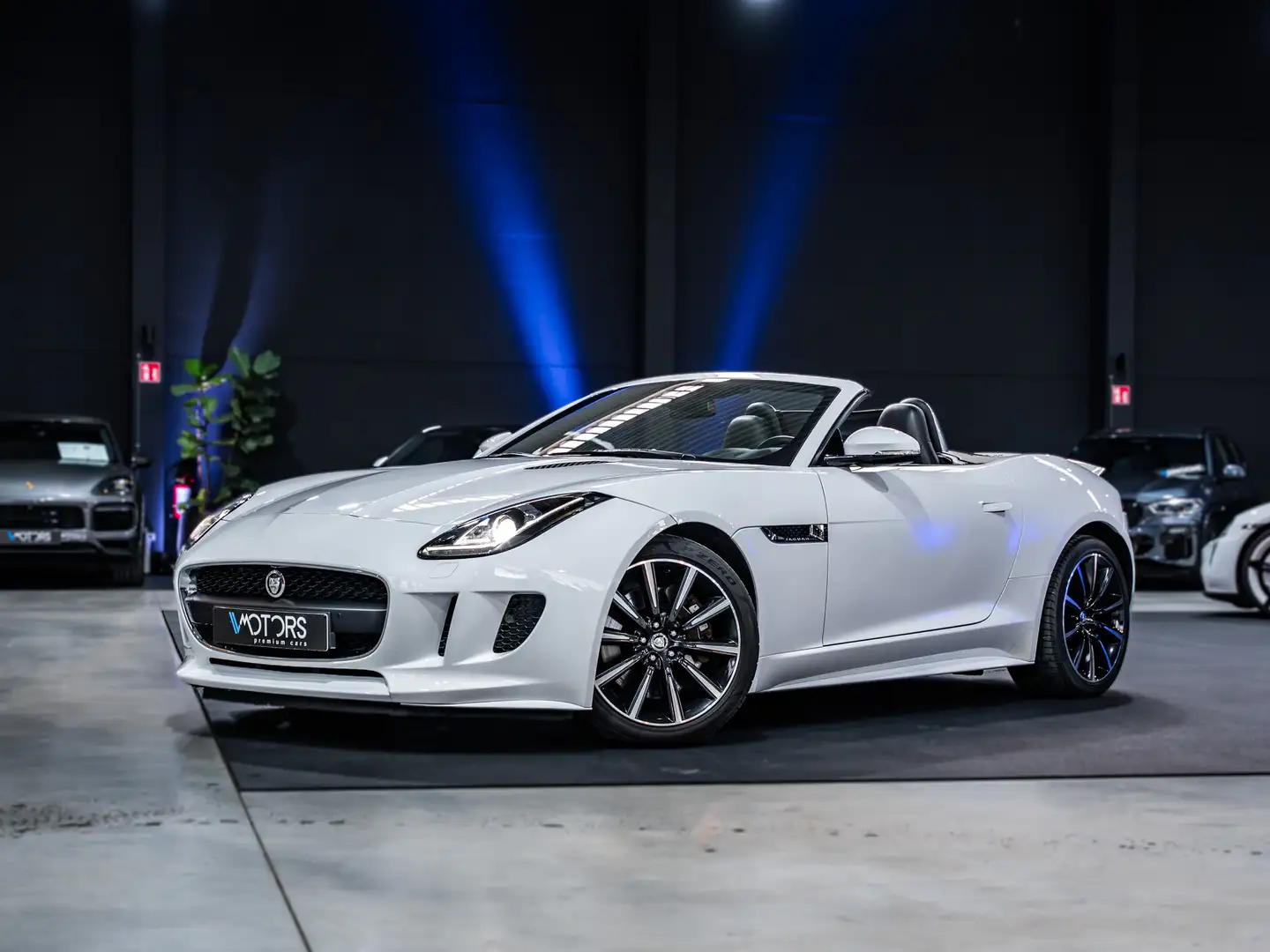 Jaguar F-Type Cabrio 3.0 V6 - Full Service History - Polaris Wit Weiß - 1