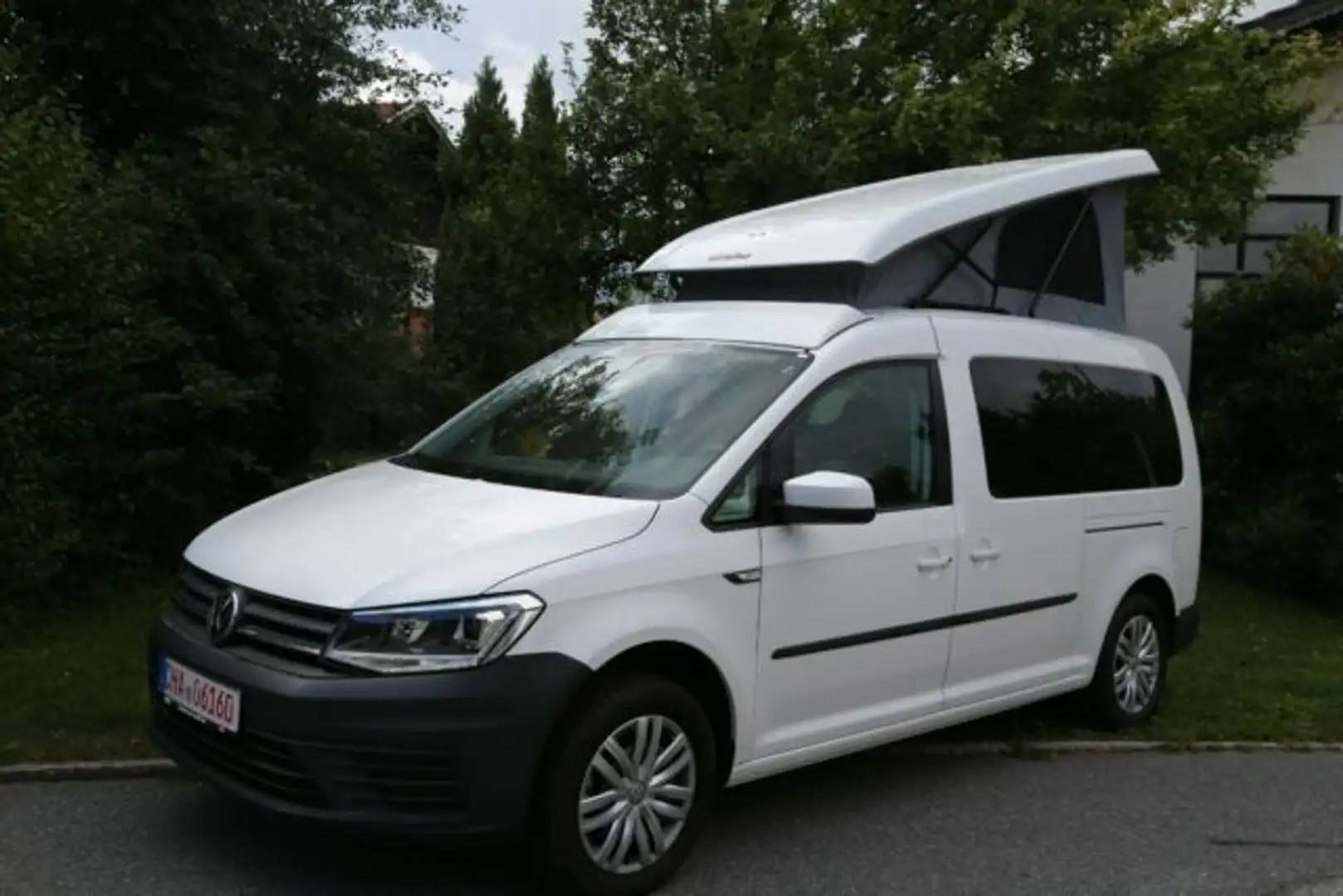 Volkswagen Caddy Maxi Camper 2,0 TDI  ähnl. California 218 Weiß - 2