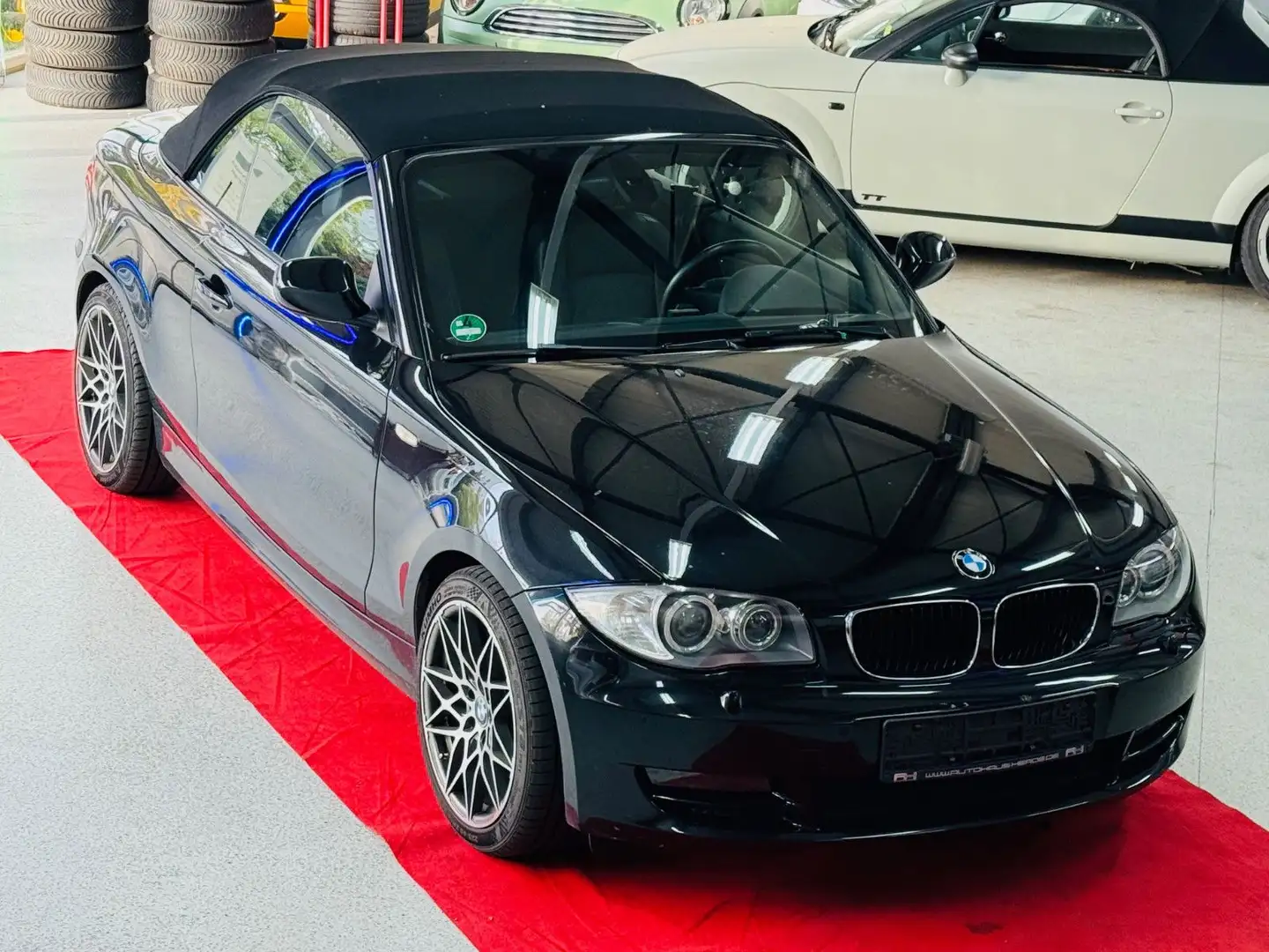 BMW 118 i Cabrio -Leder -Xenon Schwarz - 1