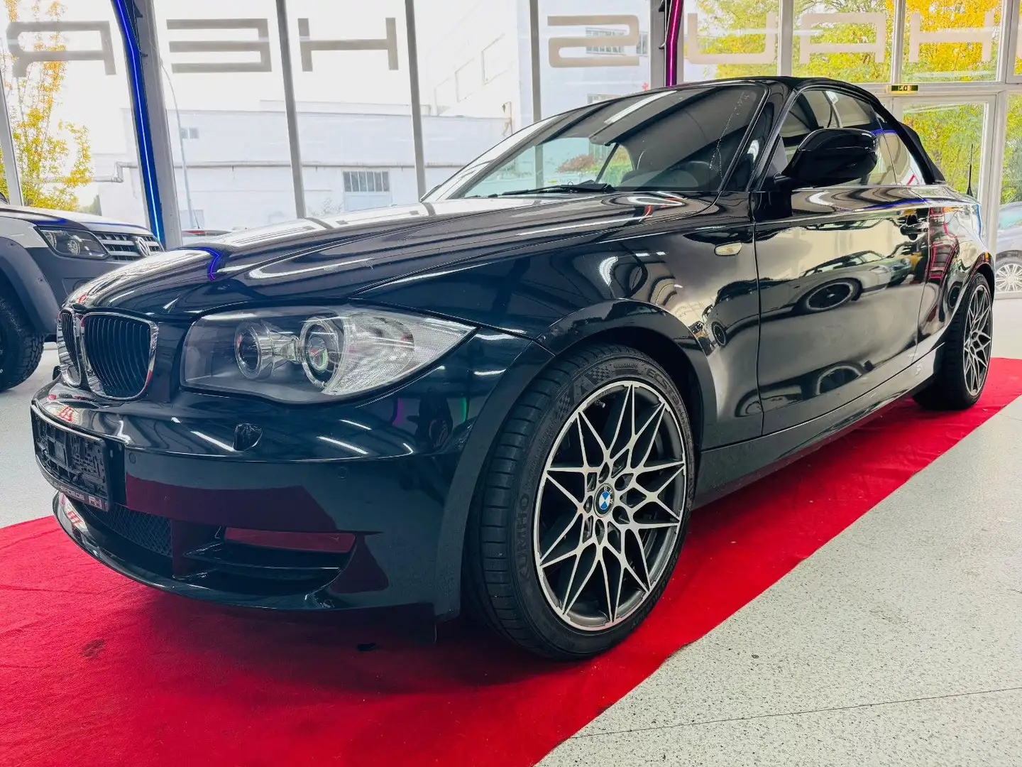 BMW 118 i Cabrio -Leder -Xenon Schwarz - 2