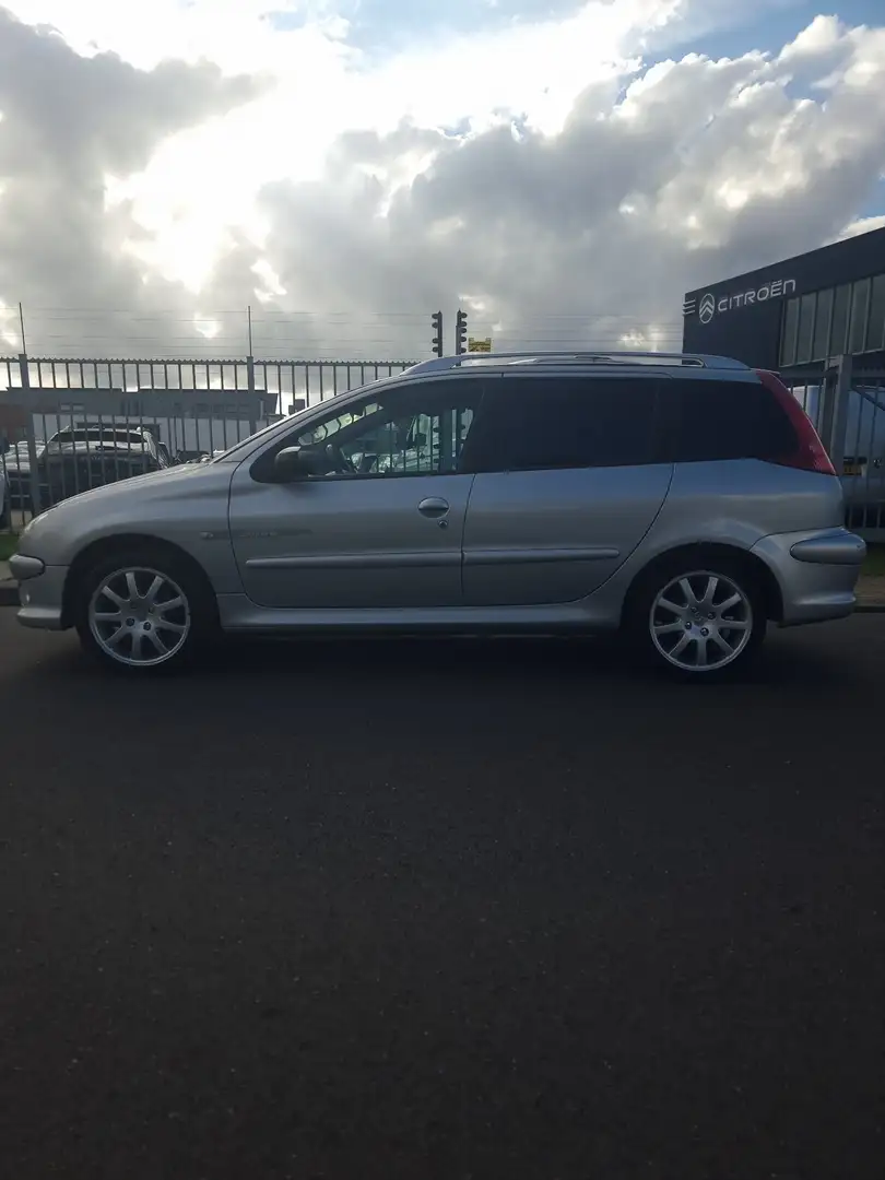 Peugeot 206 1.6-16V Quiksilver Zilver - 2