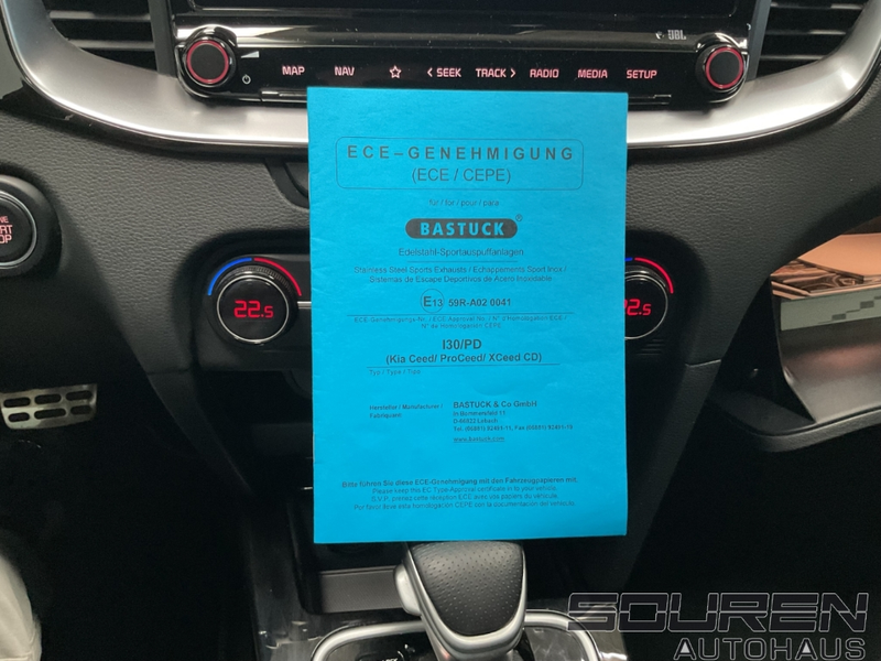 Kia ProCeed / pro_cee'd 1.6T-GDI GT Panoramadach Komfort BASTUCK — photo 13