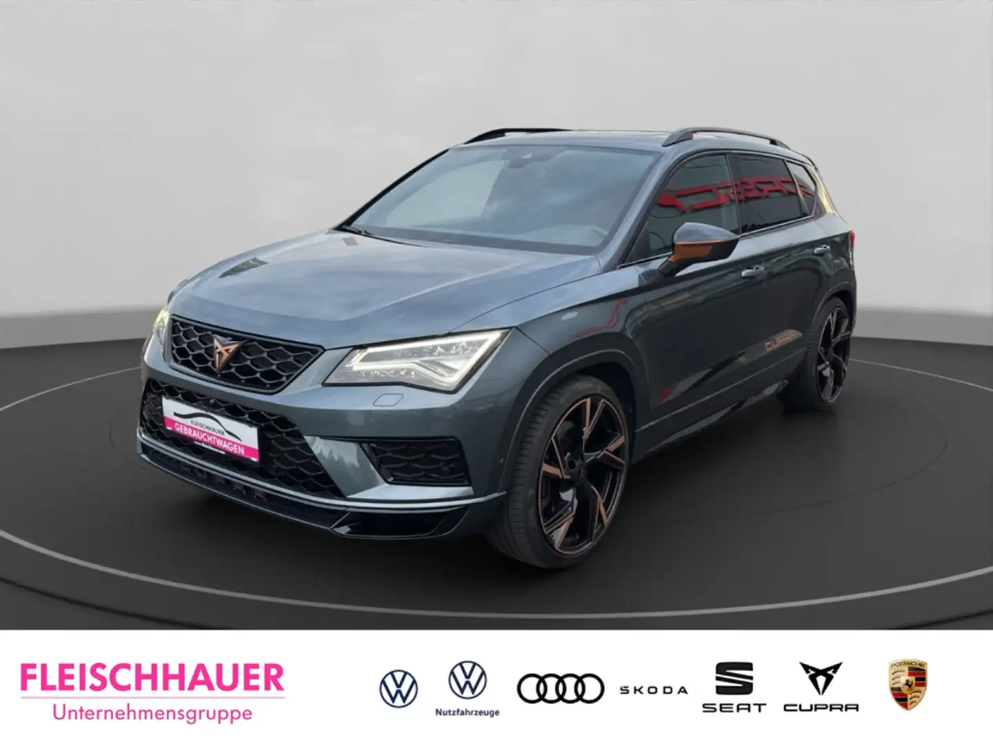 CUPRA Ateca Basis 4Drive 2.0 TSI DSG+LED+KAMERA+AHK Gris - 1