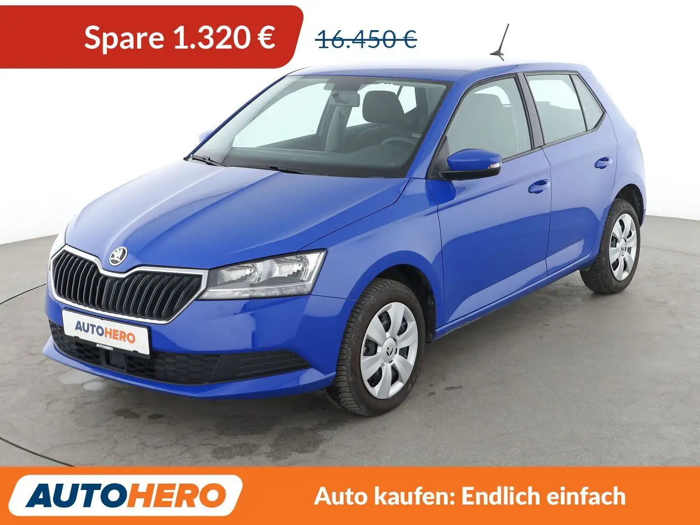 Skoda Fabia 1.0 TSI Ambition Aut*TEMPO*CAM*KLIMA*GARANTIE* Blau - 1