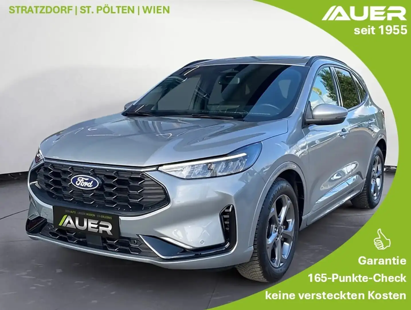 Ford Kuga 2,5 FHEV ST-Line Aut. 190PS | Winter Paket | Ka... Silber - 1