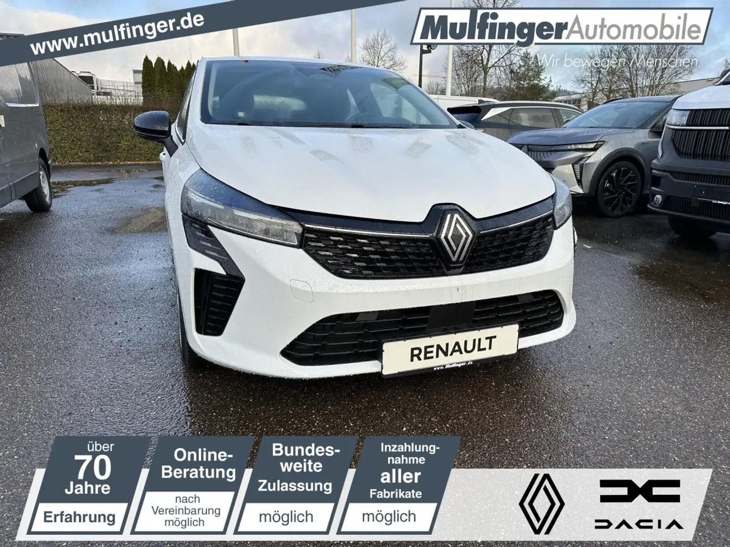 Renault Clio Evolution Full Hybrid E-Tech 145 Bluetooth Weiß - 1