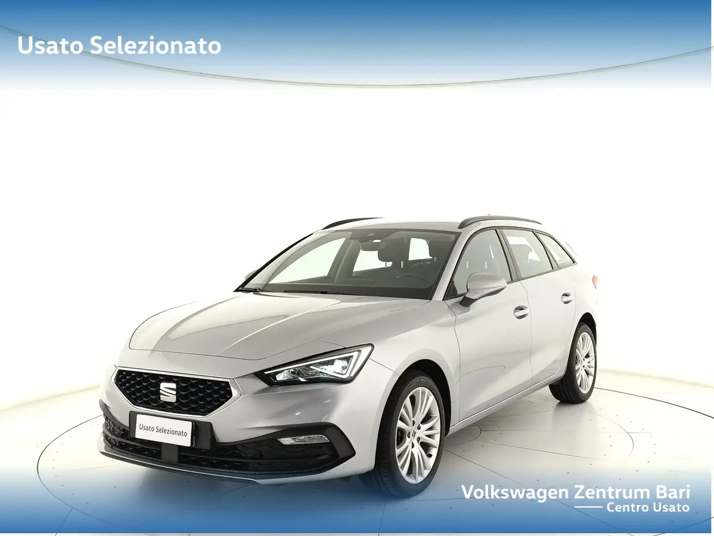 SEAT Leon sportstourer 2.0 tdi style 150cv dsg Grijs - 1