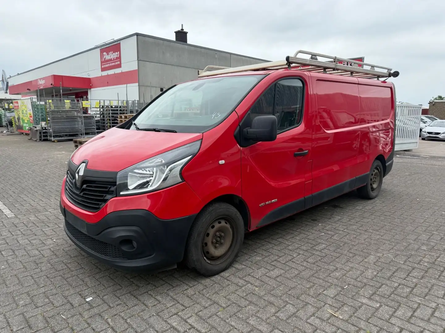 Renault Trafic Kasten L2H1 2,9t,Navo,Klima,Kamera,Euro6 Roşu - 1