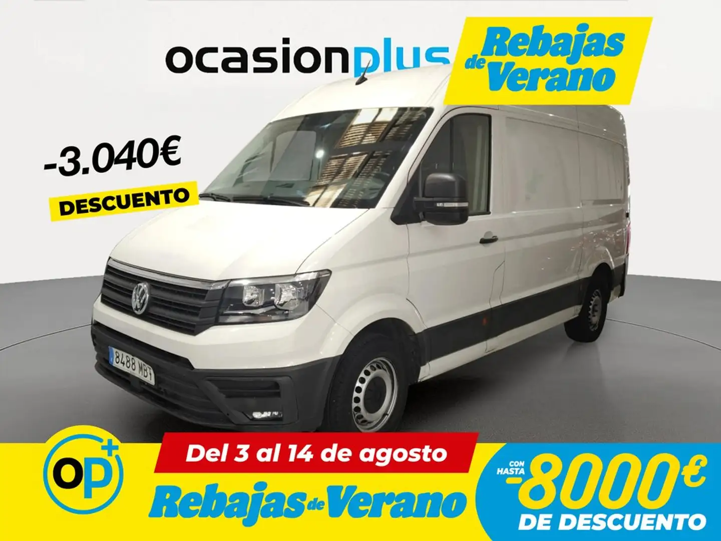Volkswagen Crafter Furgón 2.0TDI SCR 35 BM L3H2 75kW Blanco - 1