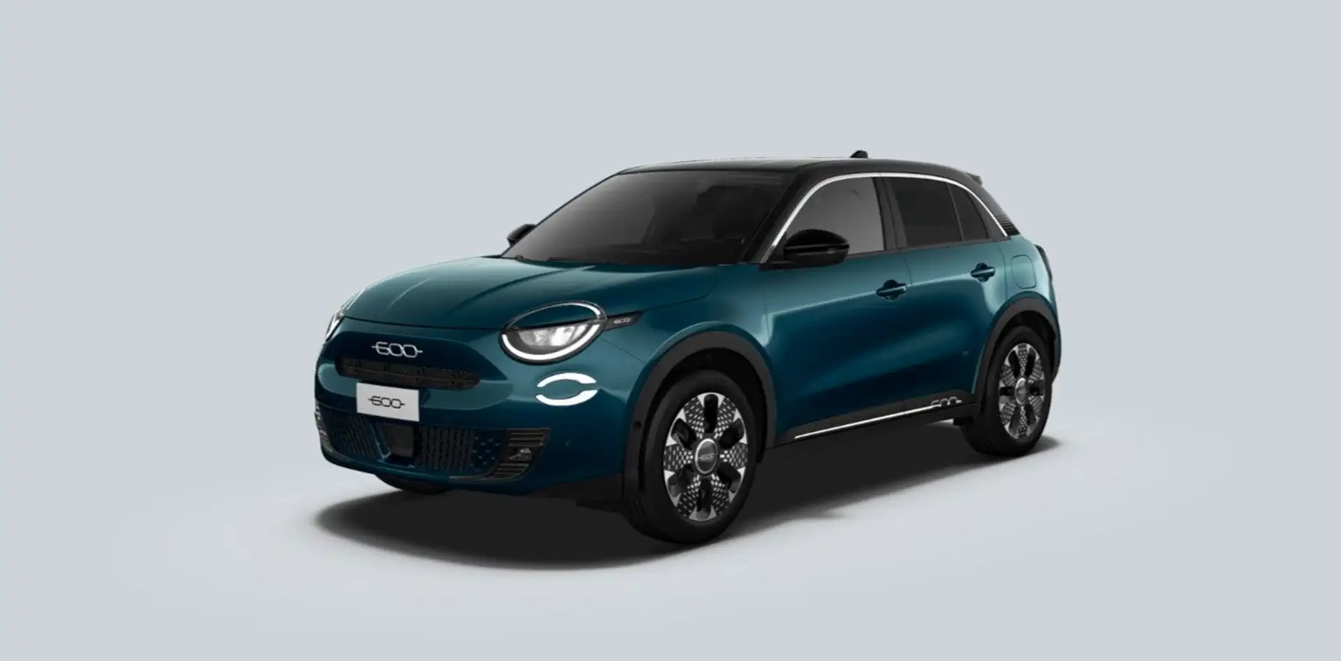 Fiat 600 La Prima Hybrid  145 PS  Bi Colore Nero - 1