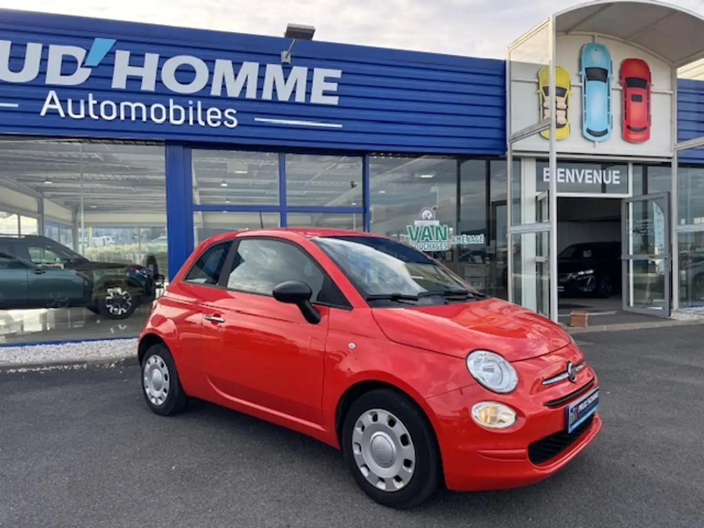 Fiat 500 1.0 70CH HYBRIDE BSG S\u0026S CULT Orange - 2