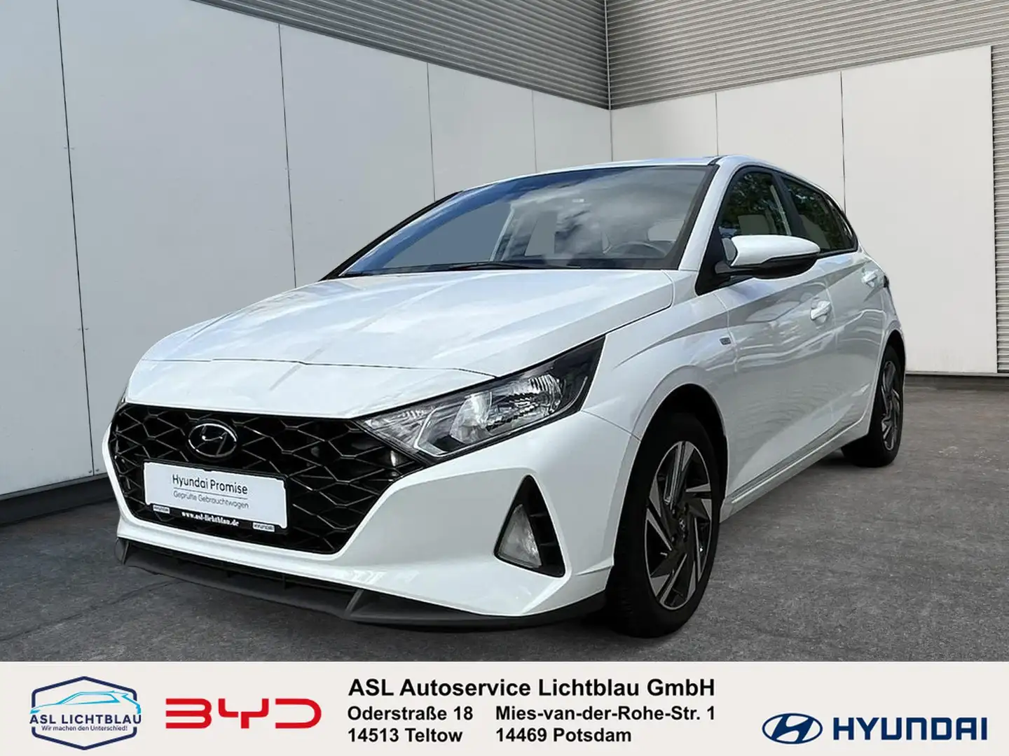 Hyundai i20 1.0 T-GDi 48V M/T TREND 1.0 Weiß - 1