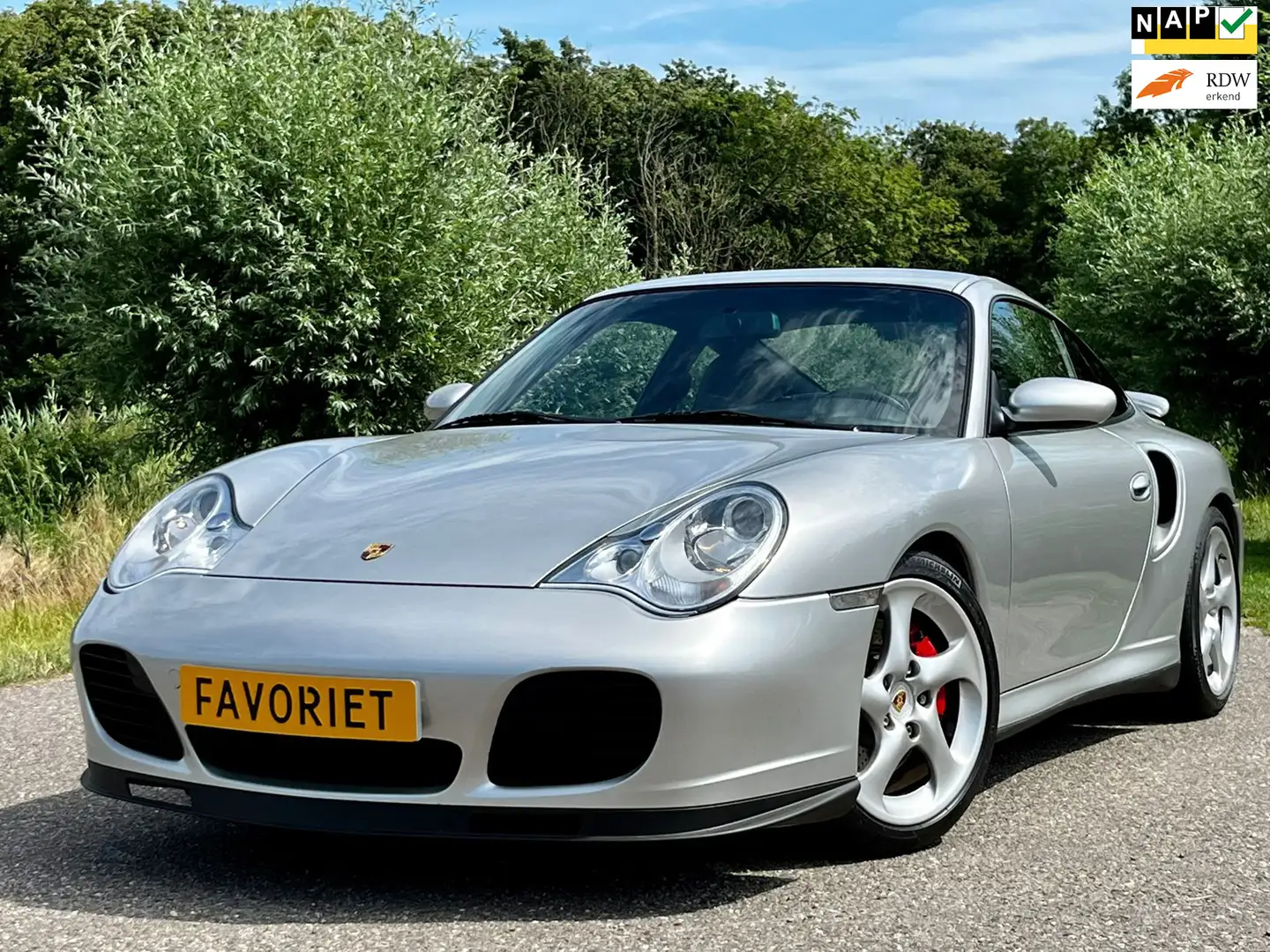 Porsche 911 3.6 Coupé Turbo UNIEK EN IN NIEUWSTAAT VERKEER Argintiu - 1