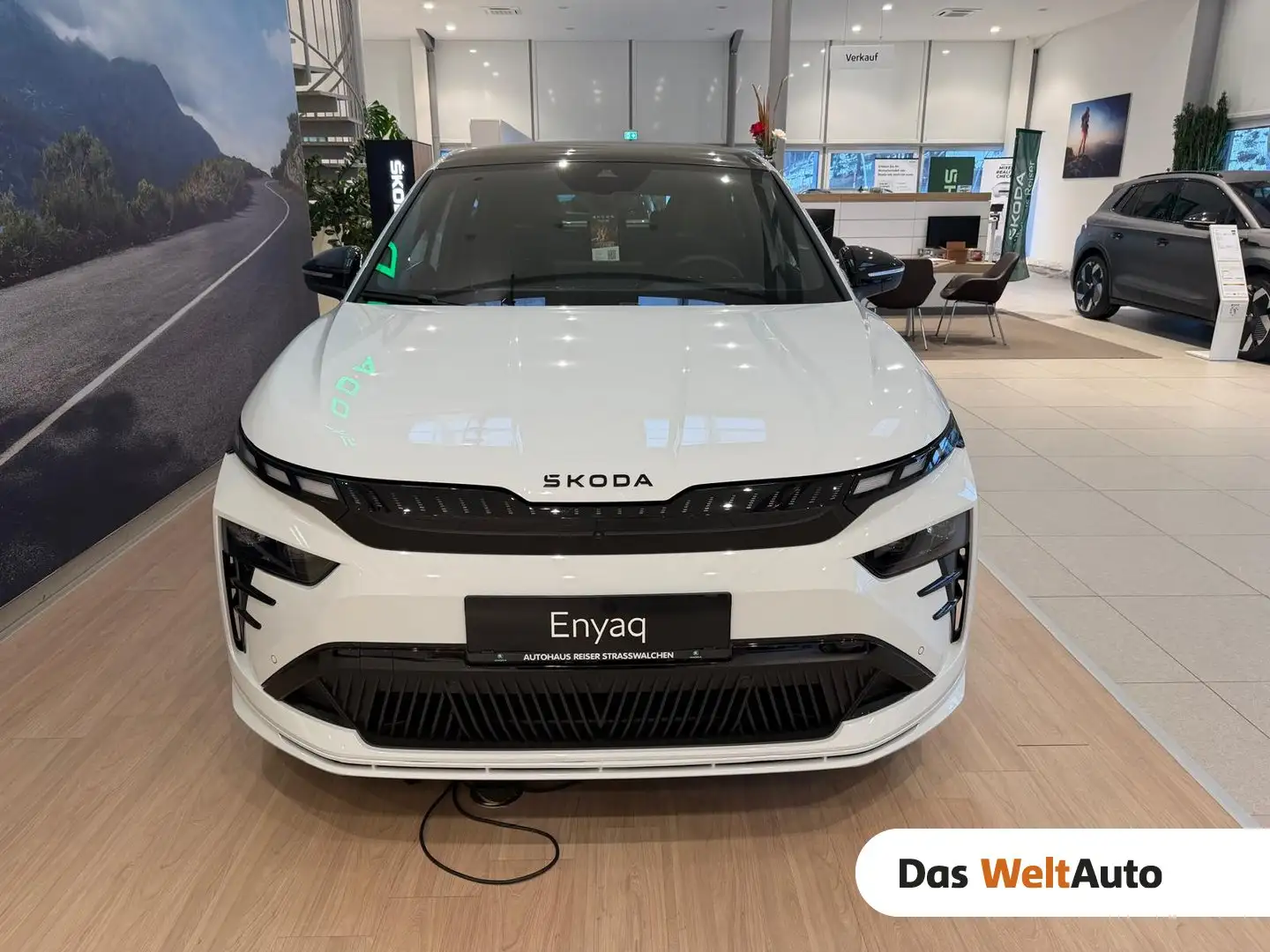 Skoda Enyaq Coupé RS Weiß - 1