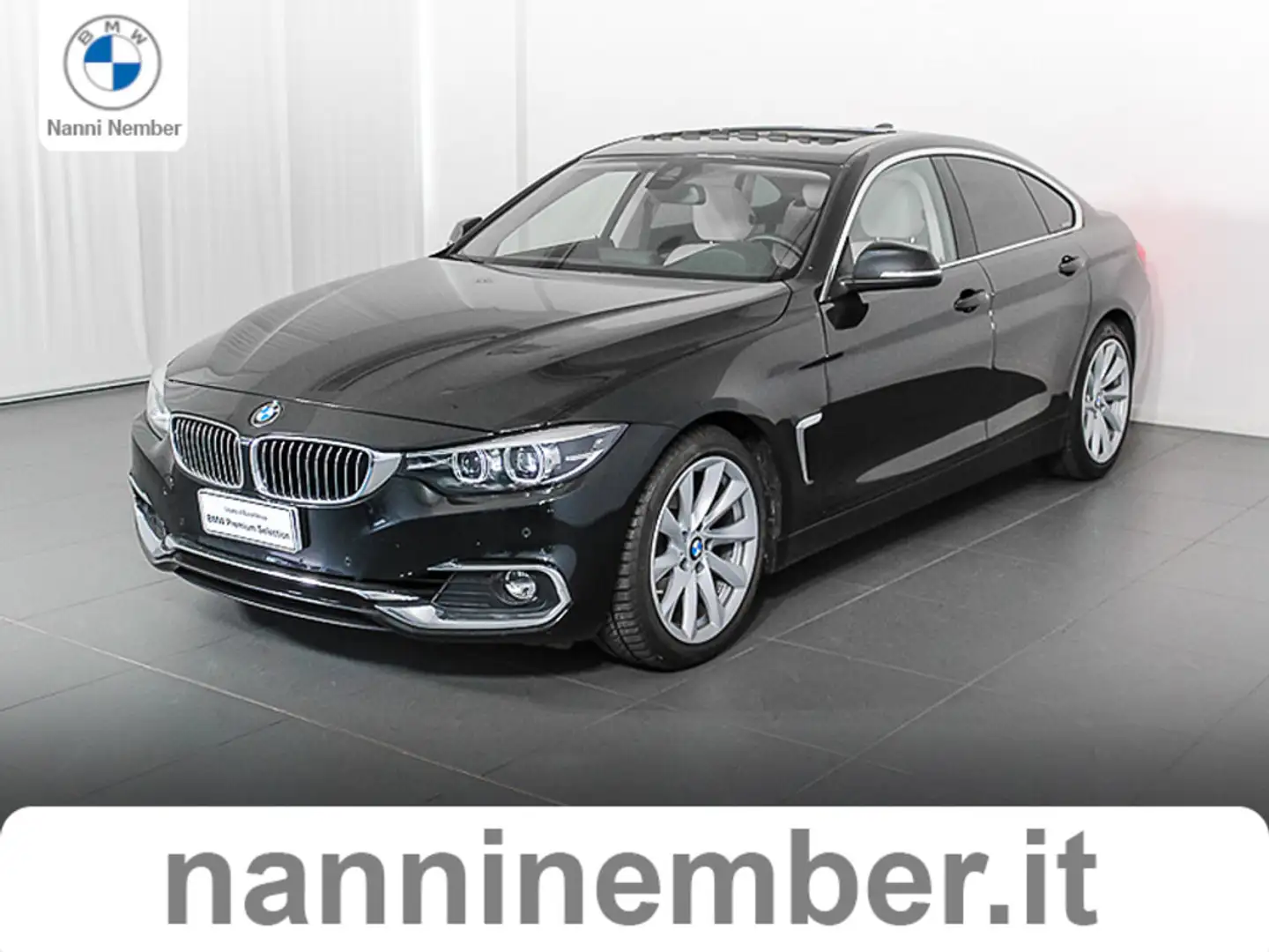 BMW 420 i Gran Coupé Luxury Noir - 1