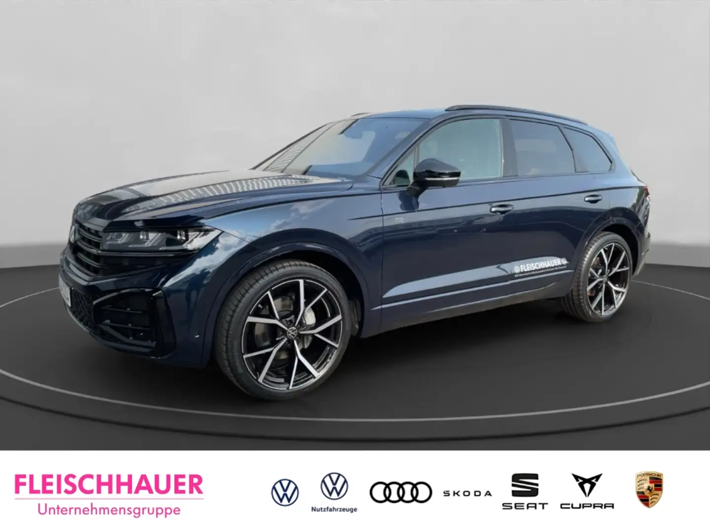Volkswagen Touareg 4Motion R-Line V6 3.0 TDI Sportpaket HUD Luftfeder Blauw - 1