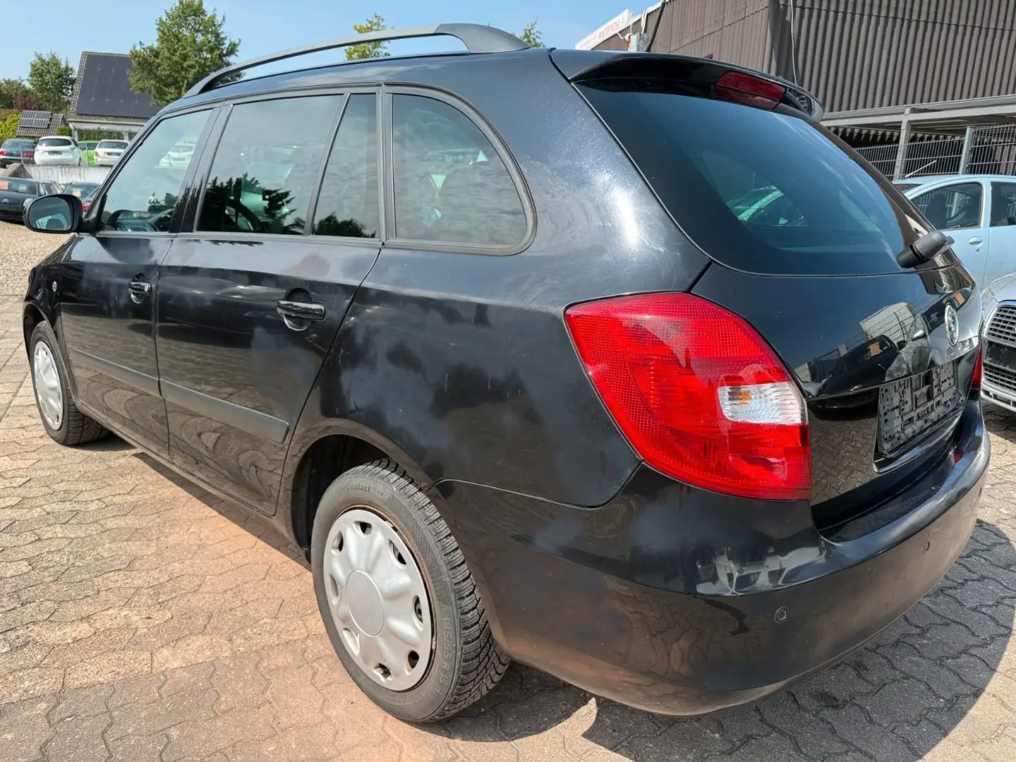 Skoda Fabia Combi 1.9 TDI Klima,Schiebedach Schwarz - 2