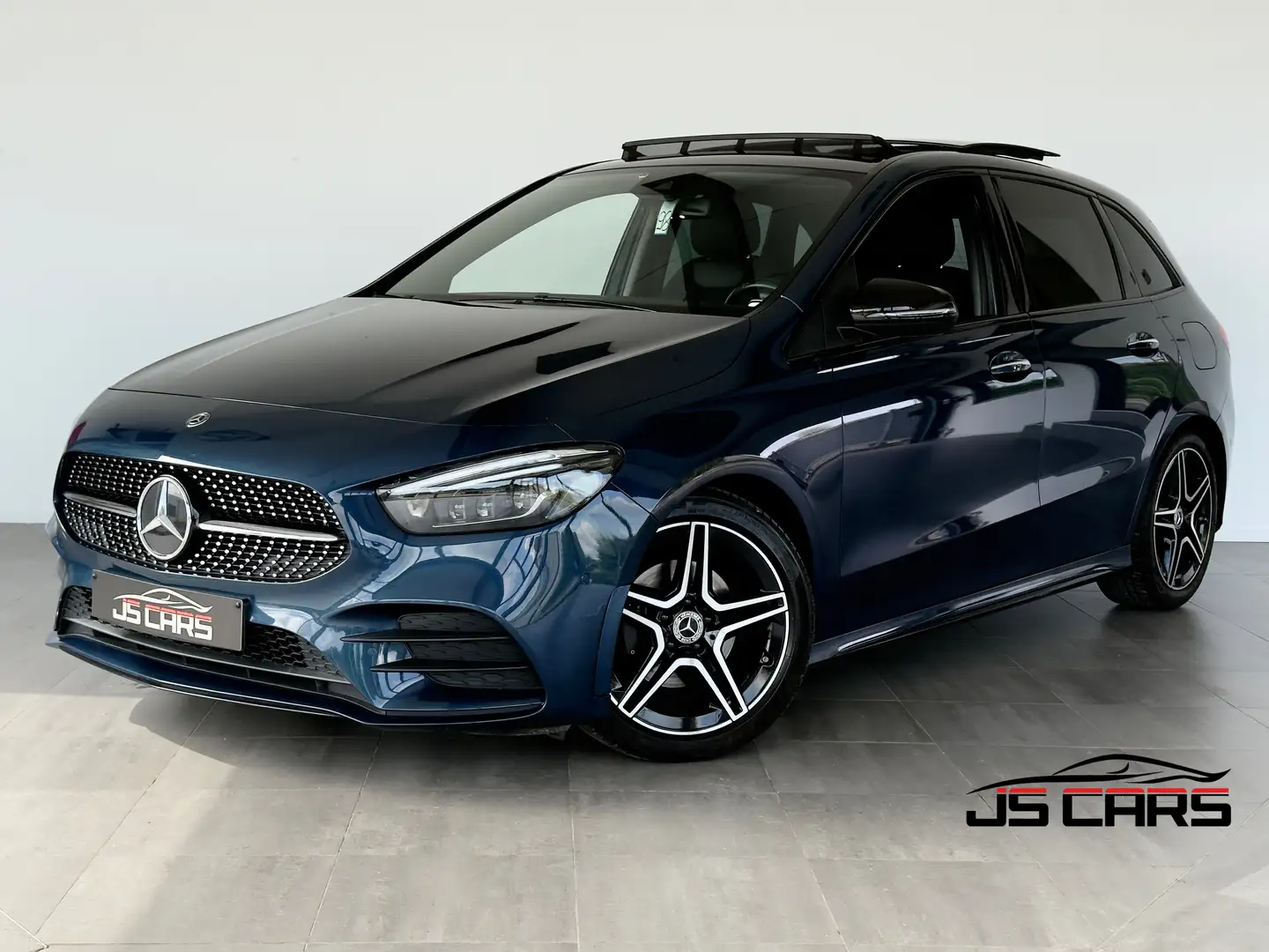 Mercedes-Benz B 180 dA PACK AMG-T.OUVRANT-GPS-CAMERA-PACK NIGHT-PDC Bleu - 1