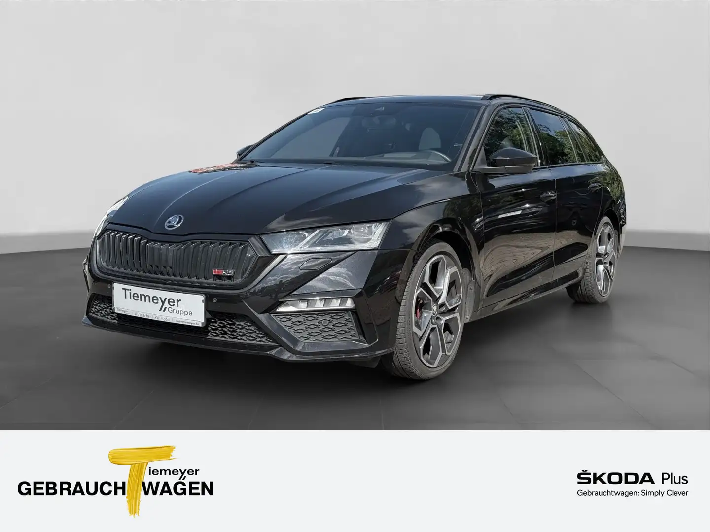 Skoda Octavia Combi RS 2.0 TDI 4x4 LM19 KAMERA HEAD-UP Zwart - 1