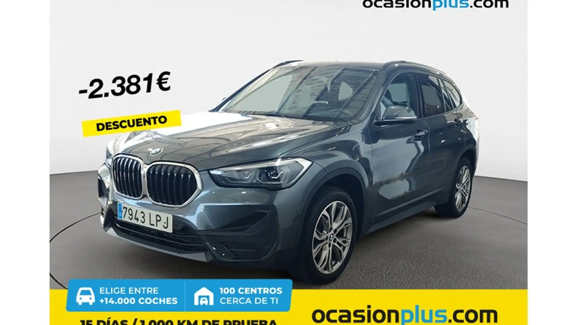 BMW X1 sDrive 18iA Gris - 1
