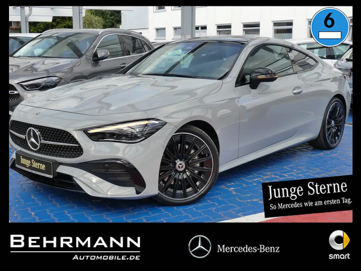 Mercedes-Benz CLE 200 CLE 200 AMG Line Advanced Plus Panorama+AppleCar Grigio - 1