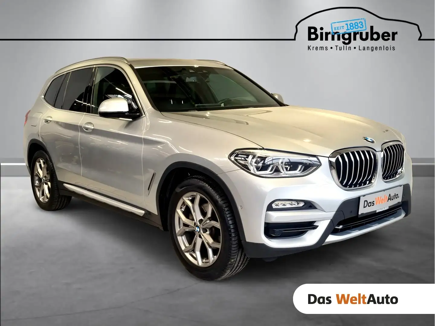 BMW X3 sDrive18d xLine Silber - 1