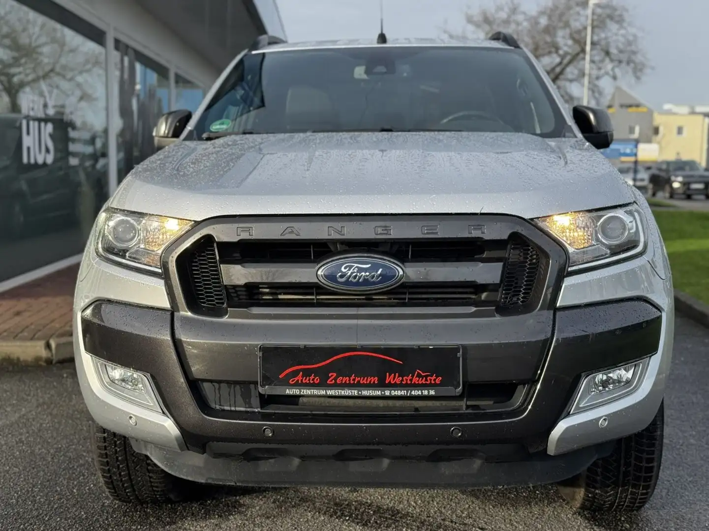 Ford Ranger DoKa 4x4 Wildtrak Standhzng. AHK 19% MwSt Silber - 2