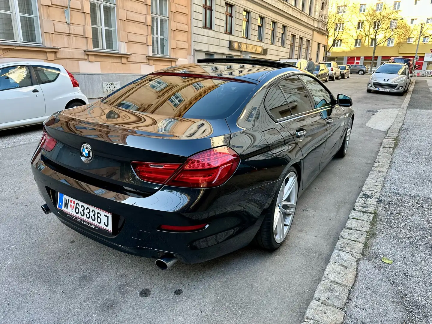BMW 640 640d Gran Coupé Österreich-Paket Aut. Schwarz - 1