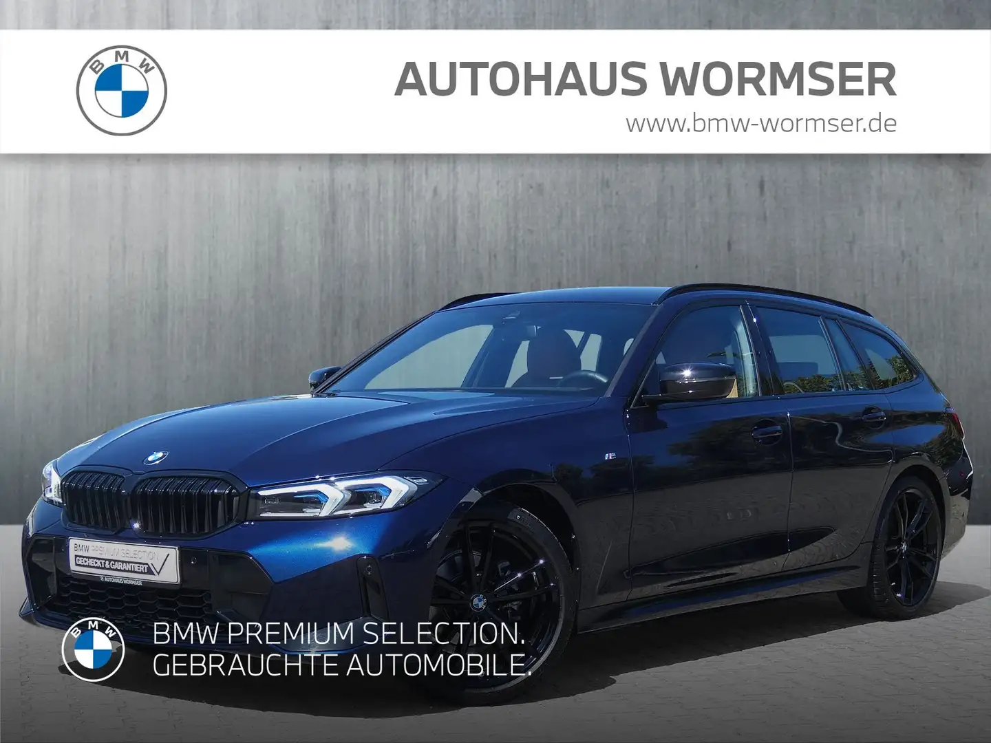 BMW 318 d Touring M Sportpaket * 1.190 € Zubehörbonus * HK Blau - 1