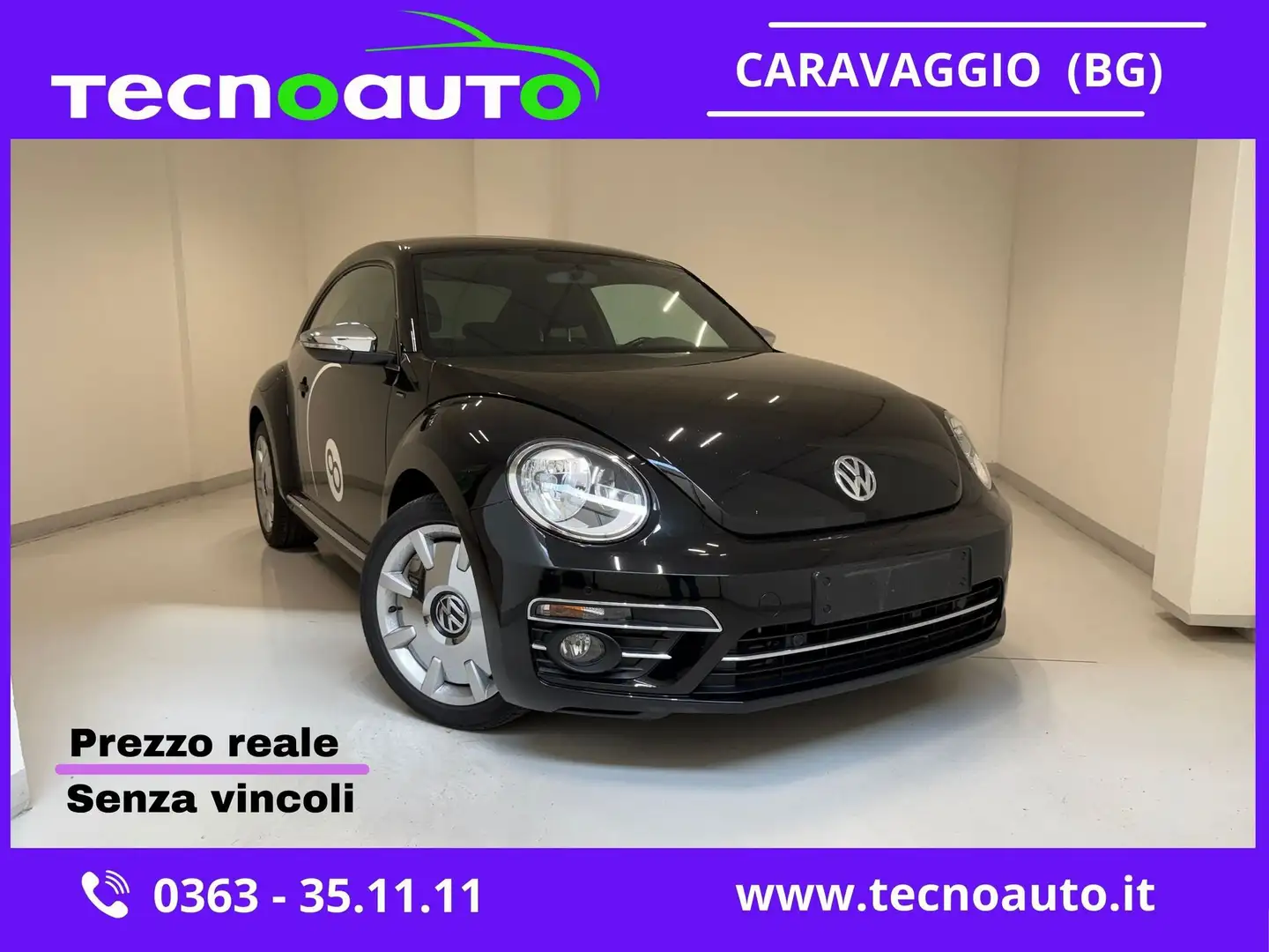 Volkswagen Maggiolino Maggiolino 1.2 TSI Design BMTech Nero - 1