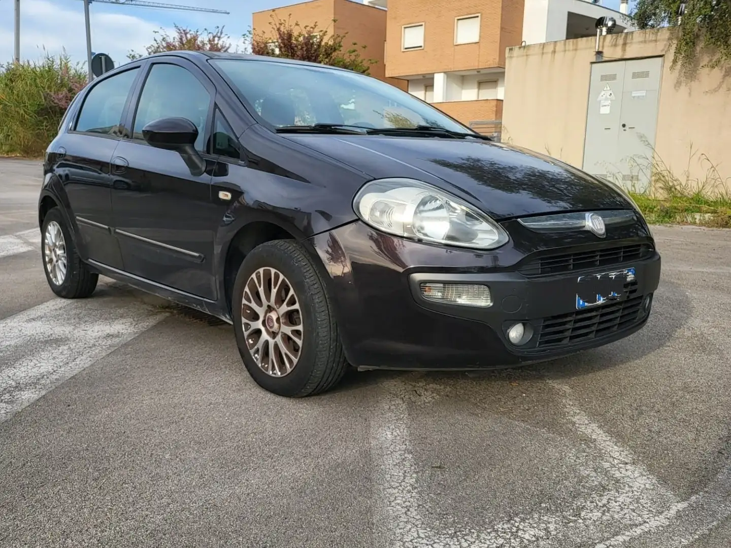 Fiat Punto Evo 5p 1.2 Dynamic 65cv - Tagliando e Distrib. 2024 Nero - 1